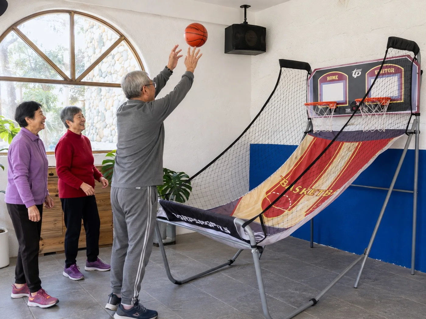 長者投籃活動