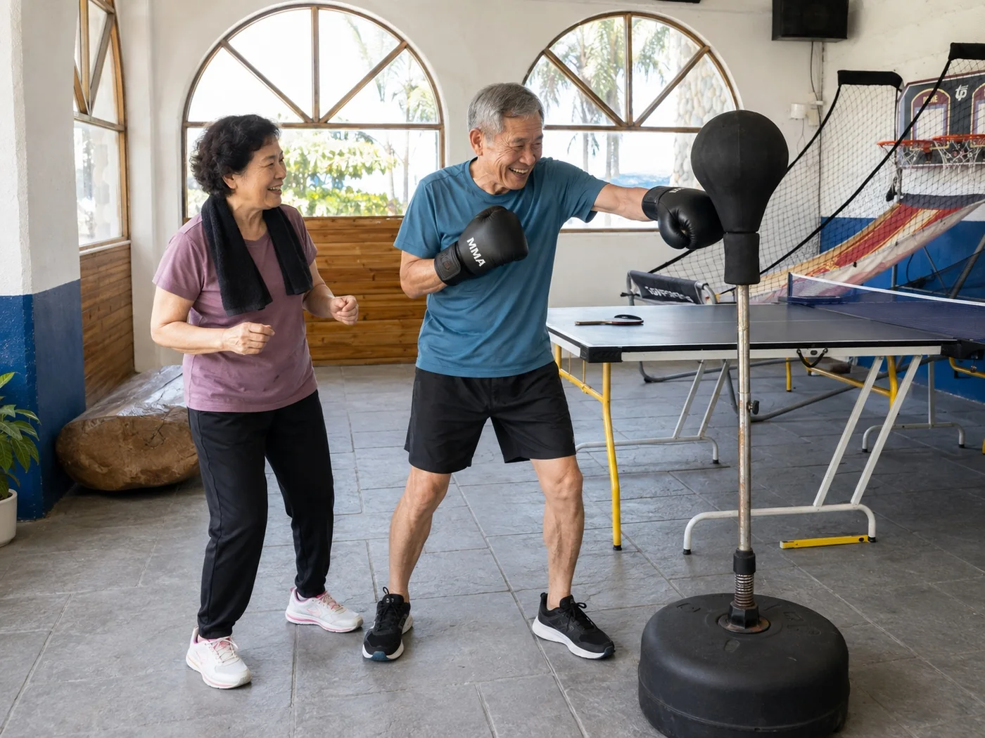 長者拳擊運動
