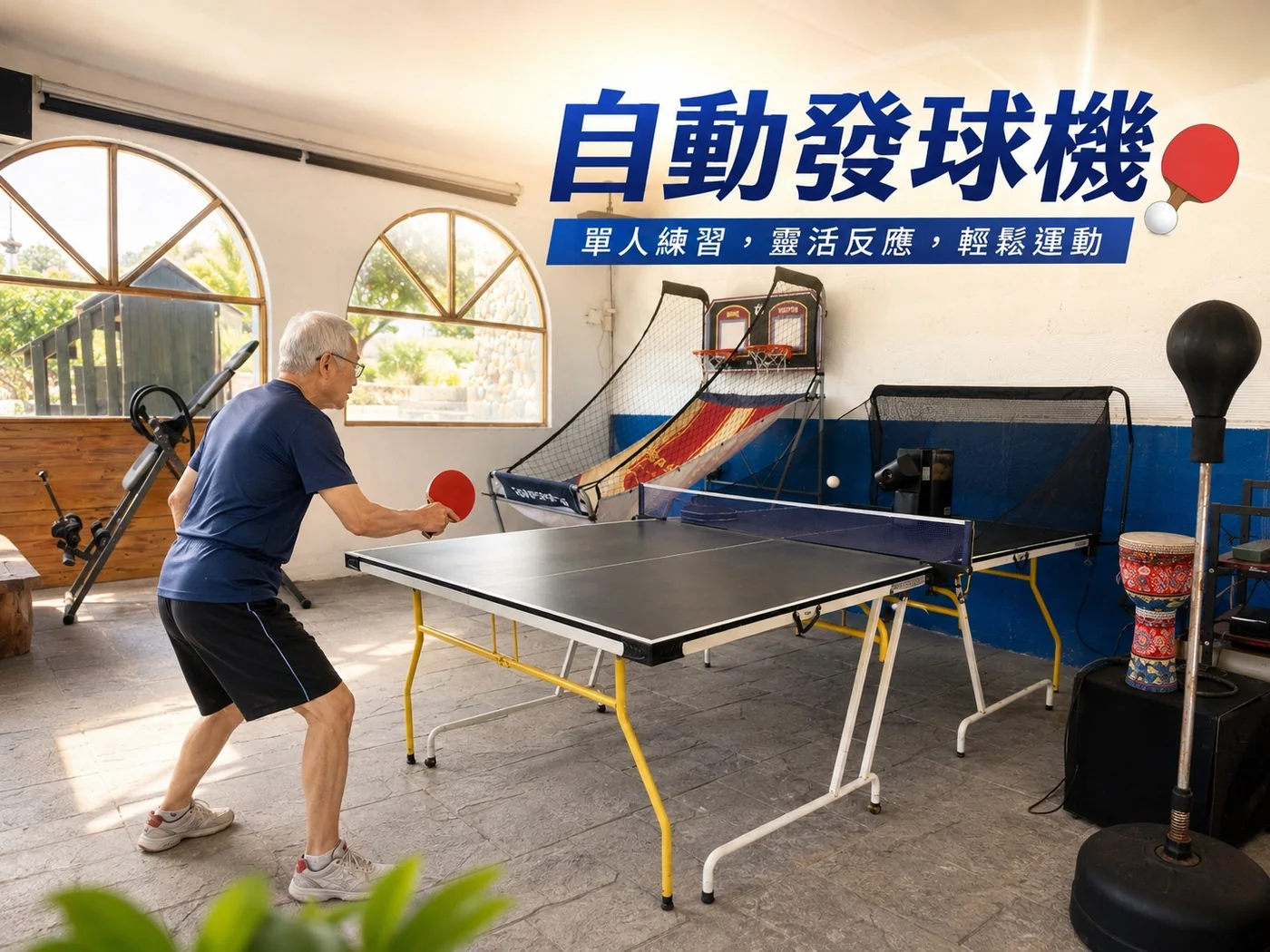 桌球自動發球機