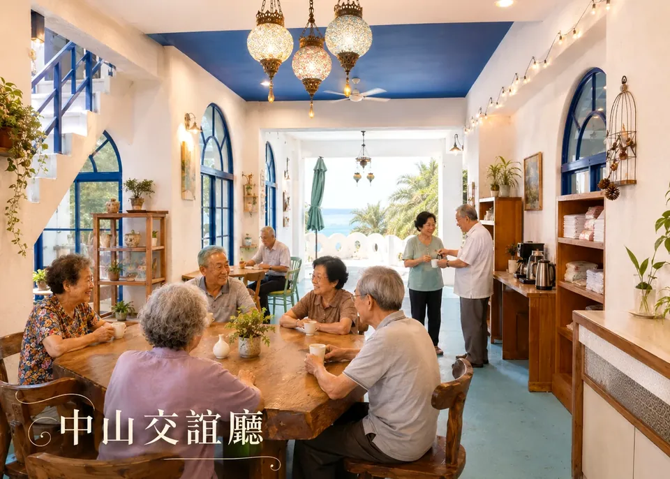 中山交誼廳｜泡茶、聚餐與聯誼